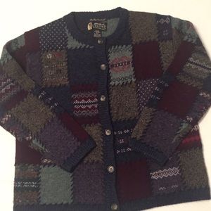 Eddie Bauer Legend Wool Cardigan. size M